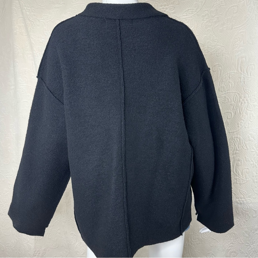Herman Geist Woman 100% Wool Relaxed Fit Jacket - Picture 5 of 11